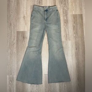 We The Free Just Float On Flare Jeans Light Wash Size 27